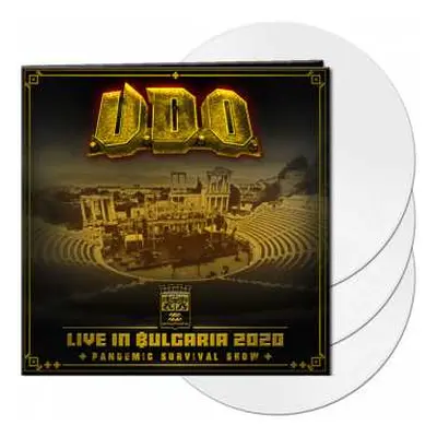 3LP U.D.O.: Live In Bulgaria 2020 (Pandemic Survival Show) LTD | CLR