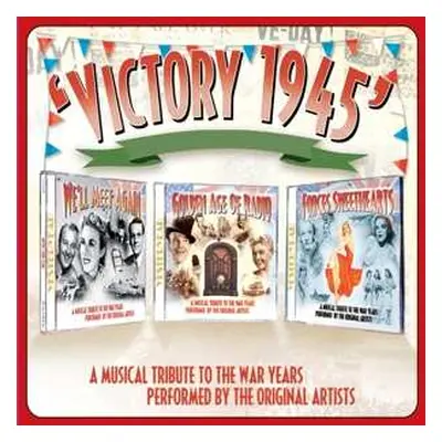 3CD/Box Set Various: Victory 1945: A Musical Tribute To The War Years