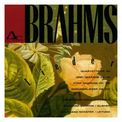 CD Johannes Brahms: Chorlieder Op.42,op.92,op.103,op.104