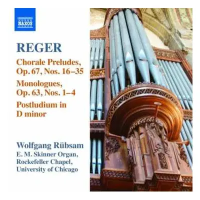 CD Max Reger: Organ Works • 15