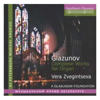 CD Alexander Glasunow: Orgelwerke