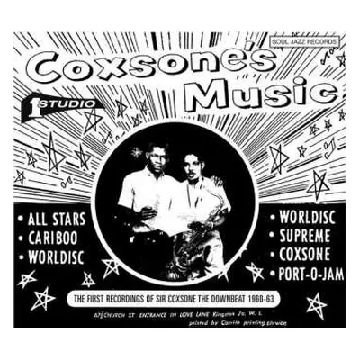 2LP Various: Coxsone's Music (The First Recordings Of Sir Coxsone The Downbeat 1960-62)