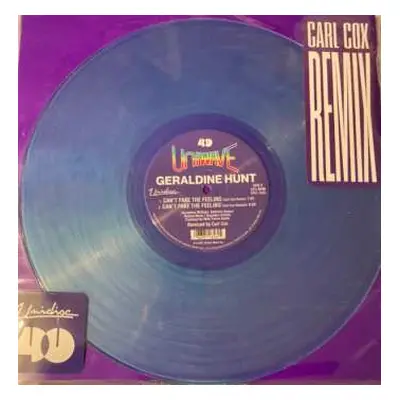 LP Geraldine Hunt: Can't Fake The Feeling (Carl Cox Remix) CLR