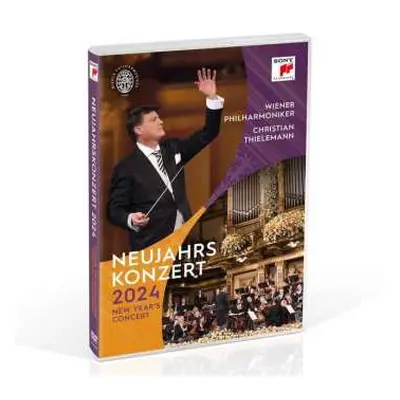 DVD Karel Komzak Ii.: Neujahrskonzert 2024 Der Wiener Philharmoniker (konzertmitschitt Auf Dvd)