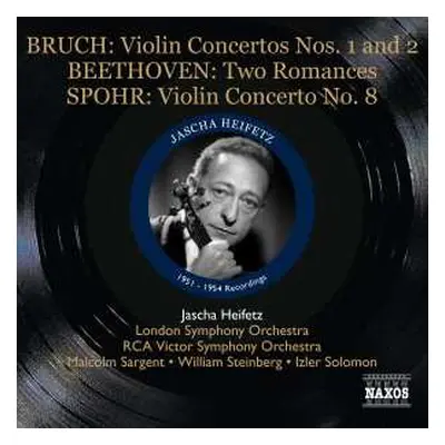 CD Ludwig van Beethoven: Bruch Violin Concertos Nos. 1 And 2 • Beethoven Two Romances • Spohr Vi