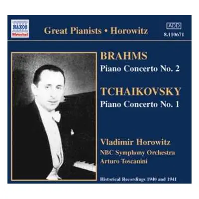 CD Pyotr Ilyich Tchaikovsky: Piano Concerto No. 2 - Piano Concerto No. 1