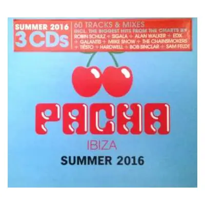 3CD Various: Pacha Ibiza Summer 2016