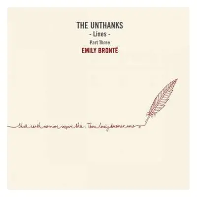 CD The Unthanks: Lines Part Three Emily Brontë