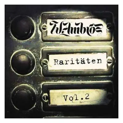 CD Wolfgang Ambros: Raritäten Vol. 2