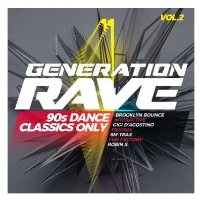 2CD Various: Generation Rave Vol.2: 90s Dance Classics Only