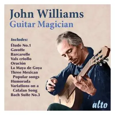 CD Johann Sebastian Bach: John Williams - Guitar Magician