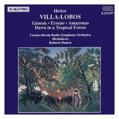 CD Slovak Radio Symphony Orchestra: Gênesis. Erosão. Amazonas. Dawn In A Tropical Forest