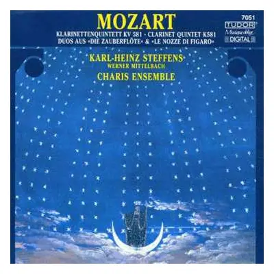 CD Wolfgang Amadeus Mozart: Klarinettenquintette Kv 581 & 516c