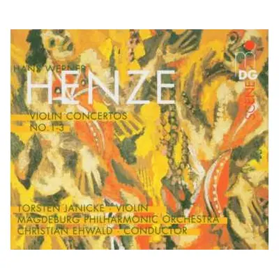 2CD Hans Werner Henze: Complete Violin Concertos