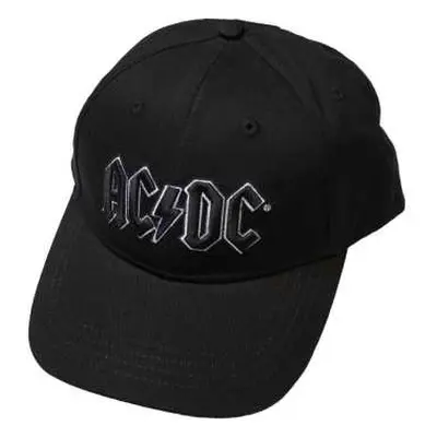 Ac/dc Unisex Baseball Cap: Black Logo