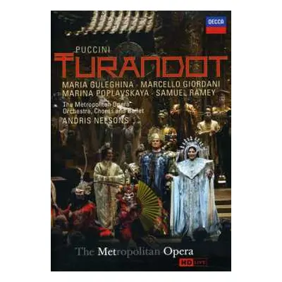 DVD Guleghina/poplavskaja/met: Turandot