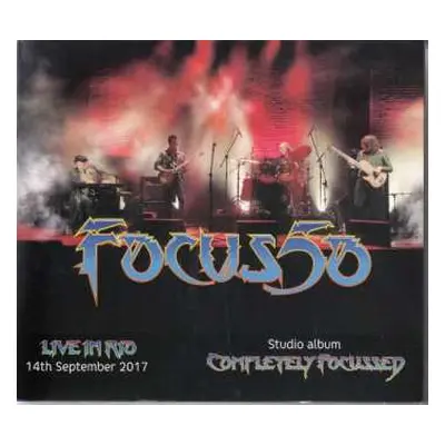 3CD/Blu-ray Focus: Focus 50: Live In Rio - Completely Focussed