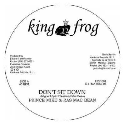 SP Prince Mike & Ras Macbean: Don't Sit Down