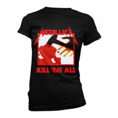 Tričko Dámské Kill Em All Tracks (black) XL