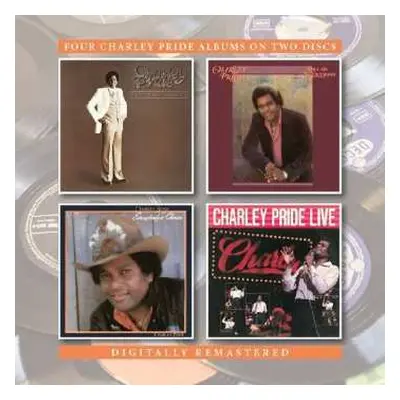 2CD Charley Pride: You're My Jamaica / Roll On Mississippi / Everybody's Choice / Charley Pride 