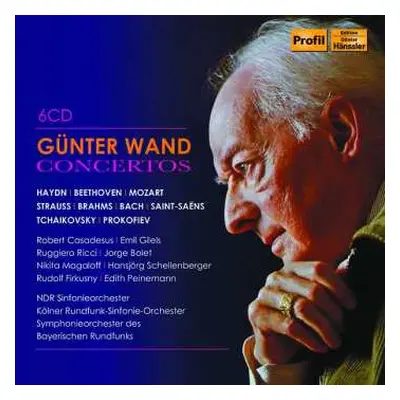 6CD Johann Sebastian Bach: Günter Wand - Concertos