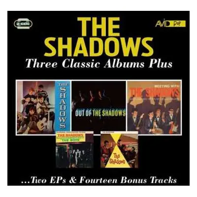 2CD The Shadows: Three Classic Albums Plus...