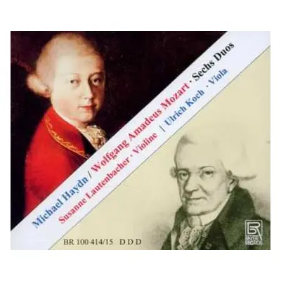 2CD Michael Haydn: 4 Duos Für Violine & Viola