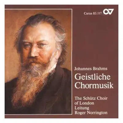 CD Johannes Brahms: Geistliche Chormusik