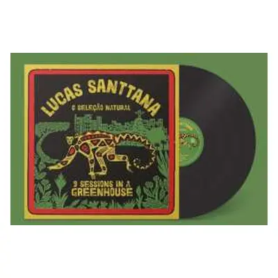 LP Lucas Santtana: 3 Sessions In A Greenhouse (2021 Remaster - Black)