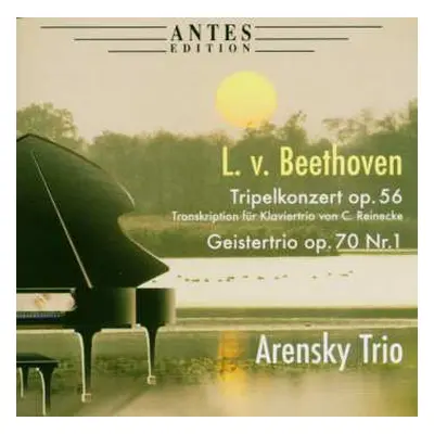 CD Ludwig van Beethoven: Tripelkonzert Op.56 Für Klaviertrio (arrangiert Von Carl Reinecke)