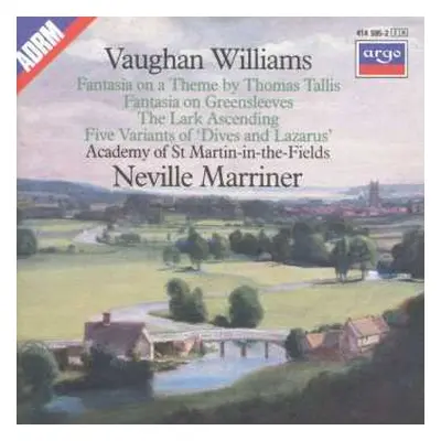 CD Ralph Vaughan Williams: Fantasia On A Theme By Thomas Tallis / Fantasia On Greensleeves / The