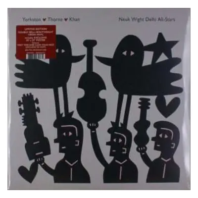 2LP Yorkston / Thorne / Khan: Neuk Wight Delhi All-Stars LTD