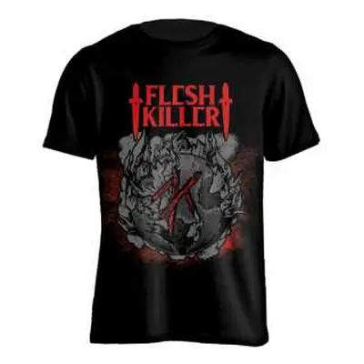 Tričko Red Logo Fleshkiller XL