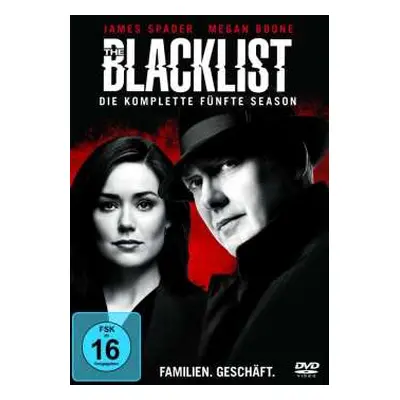 6DVD Various: The Blacklist Staffel 5