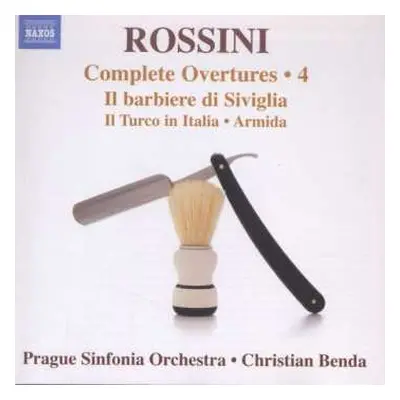 CD Christian Benda: Rossini Complete Overtures - 4 Il Barbiere Di Siviglia, Il Turco In Italia -