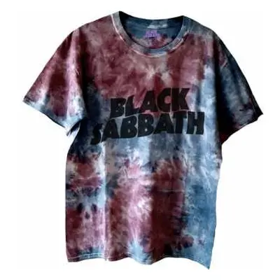 Tričko Wavy Logo Black Sabbath XXL