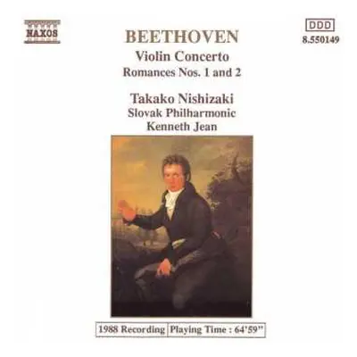 CD Ludwig van Beethoven: Violin Concerto / Romances Nos. 1 And 2