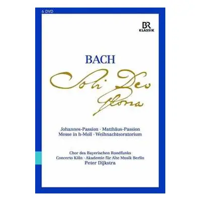 6DVD Johann Sebastian Bach: Die Großen Geistlichen Werke "soli Deo Gloria"