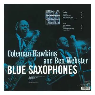 LP Ben Webster: Blue Saxophones