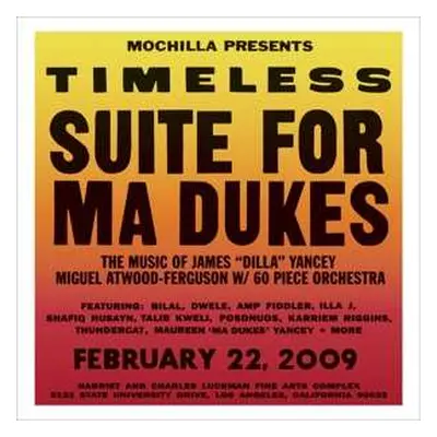 2LP Miguel Atwood-Ferguson: Mochilla Presents Timeless: Suite For Ma Dukes - The Music Of James 