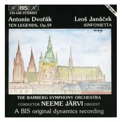 CD Antonín Dvořák: Dvořák: Legends • Janáček: Sinfonietta