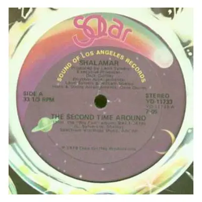 LP Shalamar: The Second Time Around / Dead Giveaway / I Can Make You Feel Good