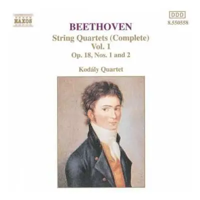 CD Ludwig van Beethoven: String Quartets (Complete) Vol. 1: Op. 18, Nos. 1 And 2