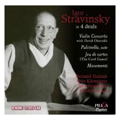 CD Igor Stravinsky: Violinkonzerte = Violin Concertos