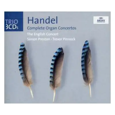 3CD Georg Friedrich Händel: Complete Organ Concertos