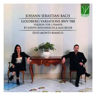 CD Duo Monti-bianco: Goldberg-variationen Bwv 988 Für 2 Klaviere