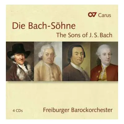 4CD Carl Philipp Emanuel Bach: Musik Der Bach-söhne