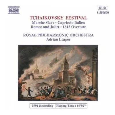 CD Pyotr Ilyich Tchaikovsky: Tchaikovsky Festival