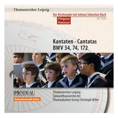 CD Johann Sebastian Bach: Kantaten • Cantatas BWV 34, 74, 172