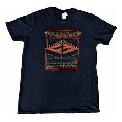 Foo Fighters Unisex T-shirt: Run (ex-tour) (small) S